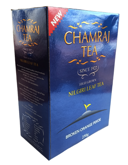 Chamraj Nilgiri Leaf Tea Broken Orange Pekoe (BOP)